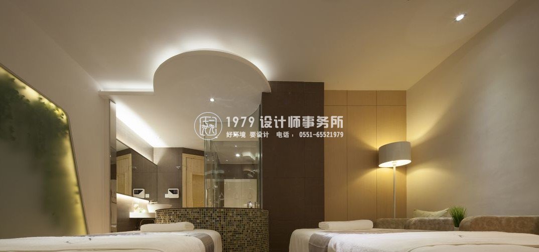 合肥貝琳國際美容院設(shè)計(jì)之美容院房設(shè)計(jì)效果圖